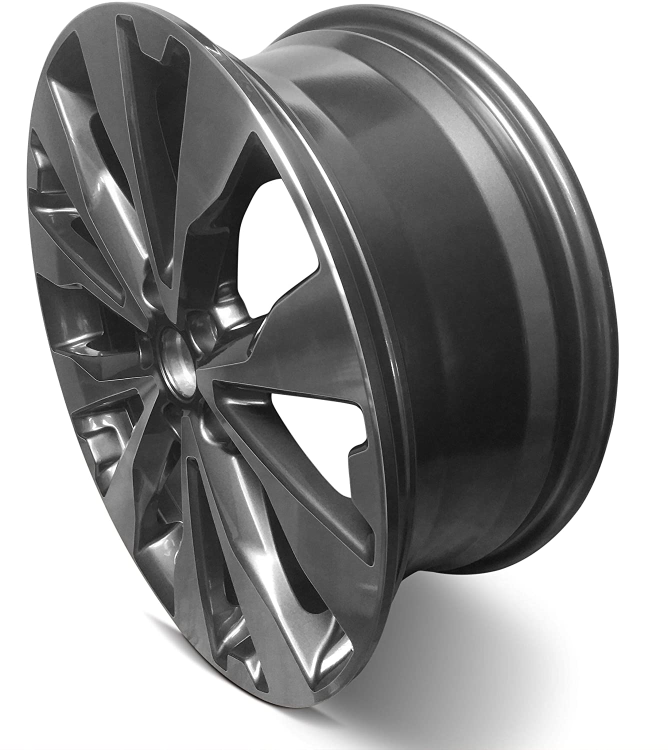 Wheel For 2015-2019 Subaru Legacy 18 inch 5 Lug Black Machine Aluminum Rim Fits R18 Tire