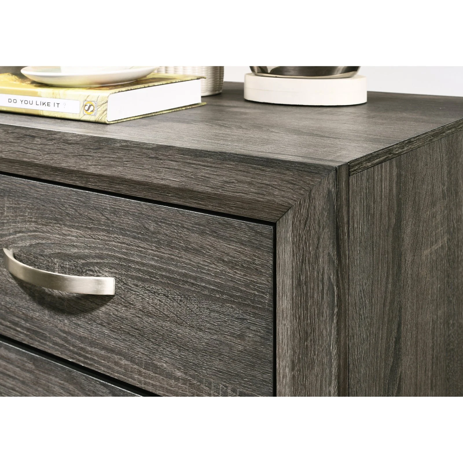 Roundhill Furniture Stout 6 Drawer Double Dresser