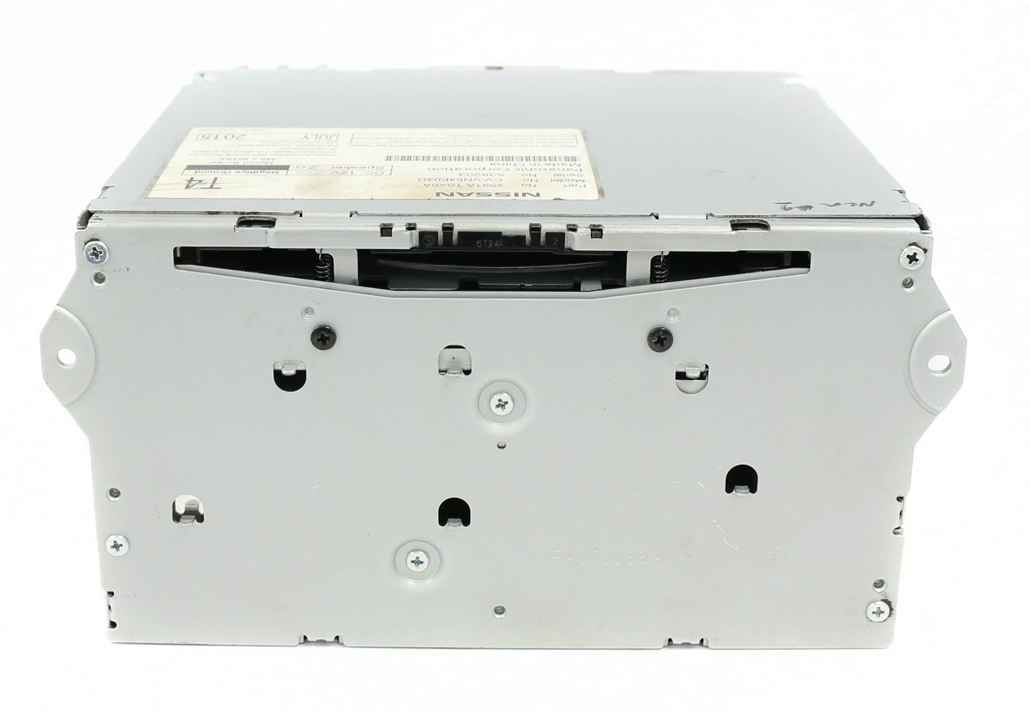 15-17 Infiniti QX60 Nissan Pathfinder AMFM Radio mp3 6 Disc CD Player 2591A1SX6A - Refurbished