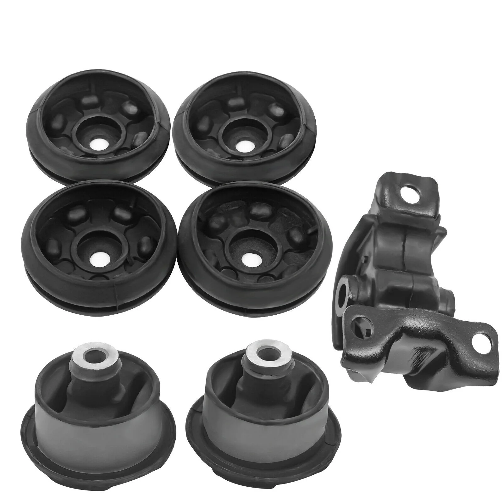 OUKANING Rear Differential Mount Top Support Bushing Set for Honda CR-V Accord Odyssey