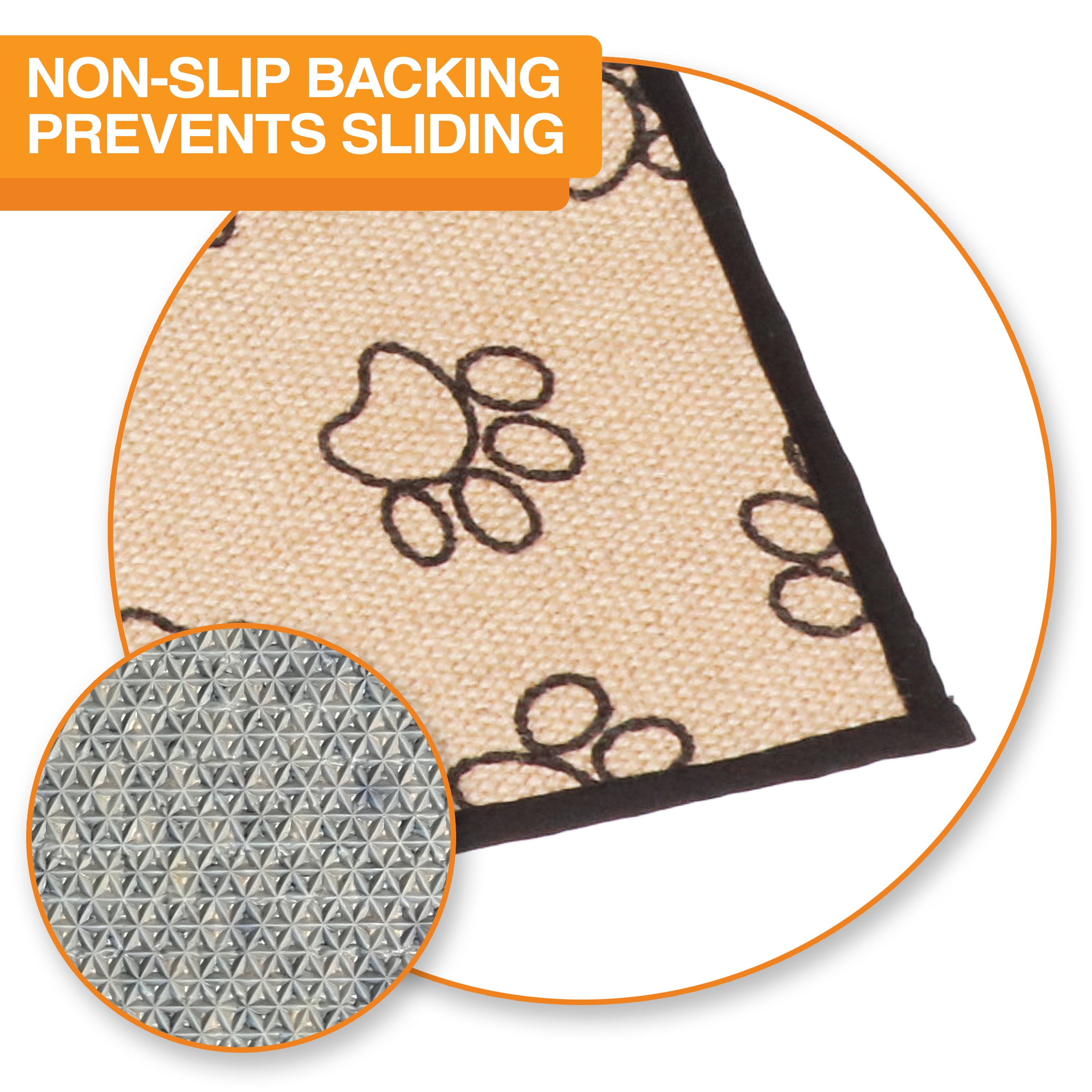 Neater Pets Jute Litter Trapping Mat, Paw Print, 24