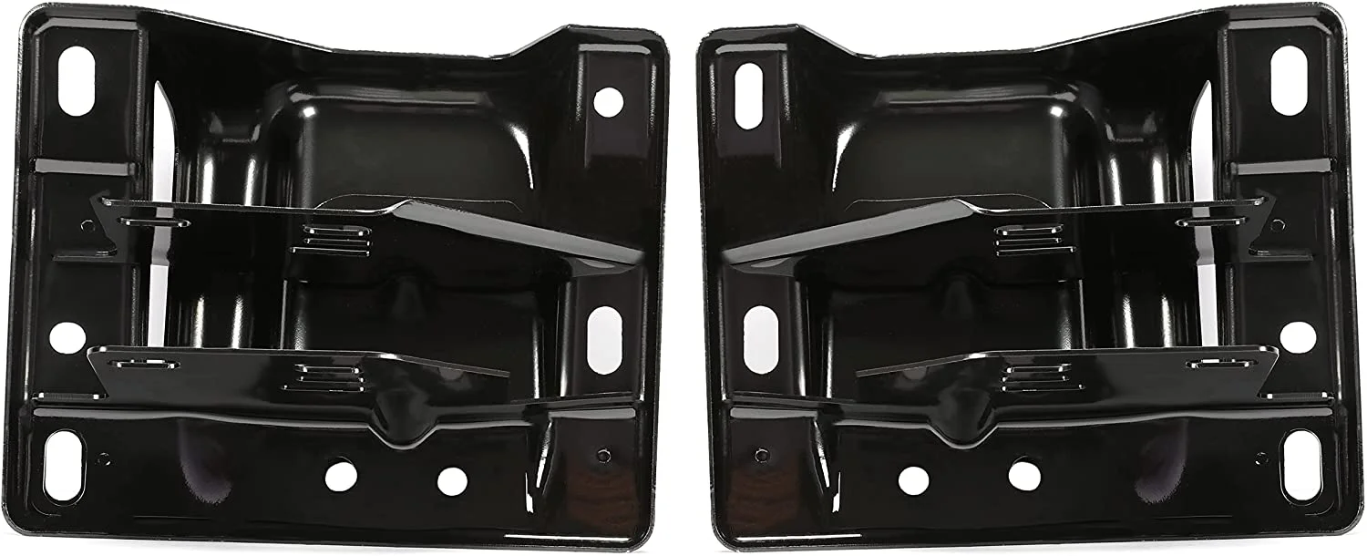 Kojem Front Pair Bumper Mounting Bracket for 2002-2018 Dodge Ram Pickup 1500 2500 3500 Driver & Passenger Side Replaces CH1042107 CH1043107 68196251AA 68196250AA