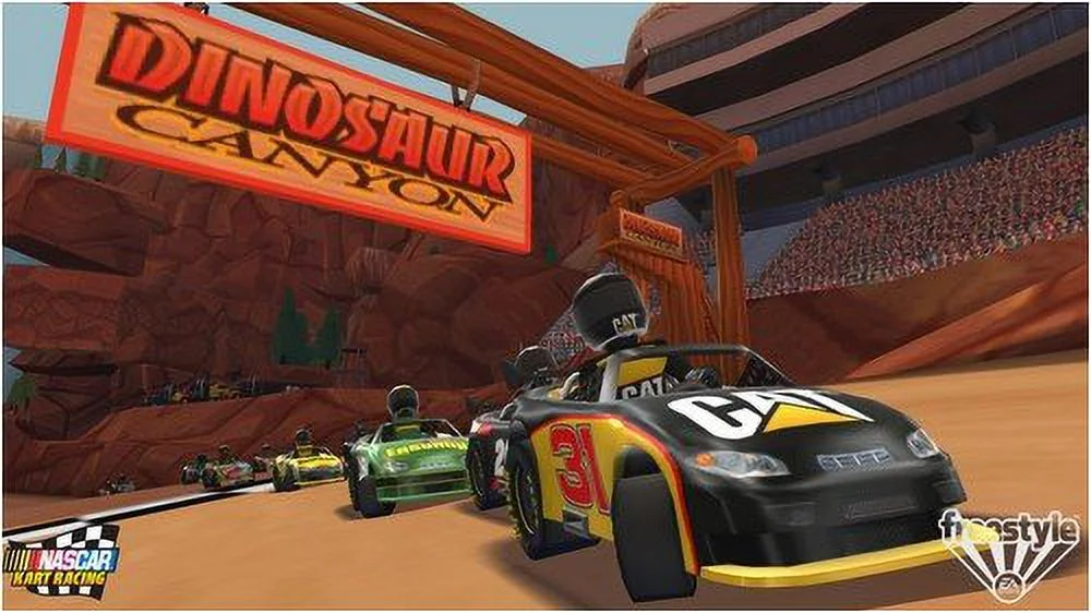Nascar Kart Racing - Nintendo Wii: Experience the Thrill of High-Speed Racing on Your Nintendo Wii Console
