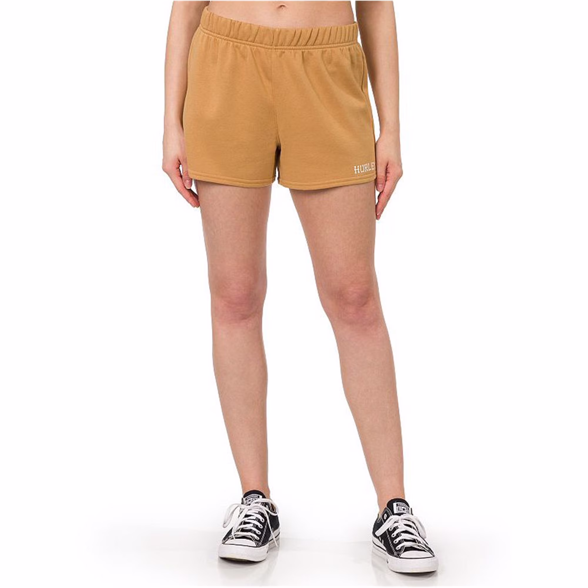 Hurley Womens Comfy Casual Walking Shorts, Brown, X-Large