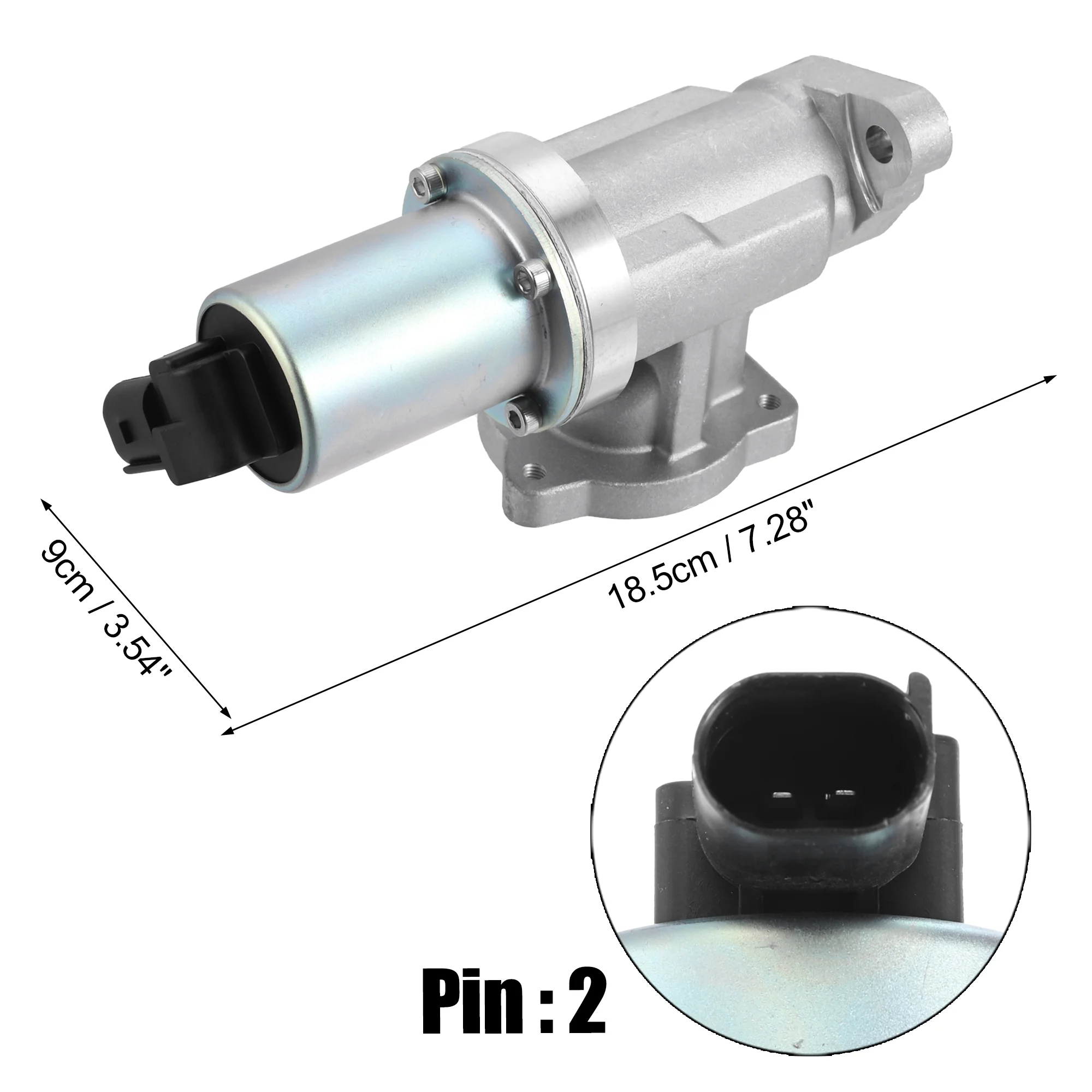 Unique Bargains Exhaust Gas Recirculation Valve NO.28410-27410 for KIA CARENS MK3 2.0 CRDi 140 103Kw 140HP 1991CC 4Cyl
