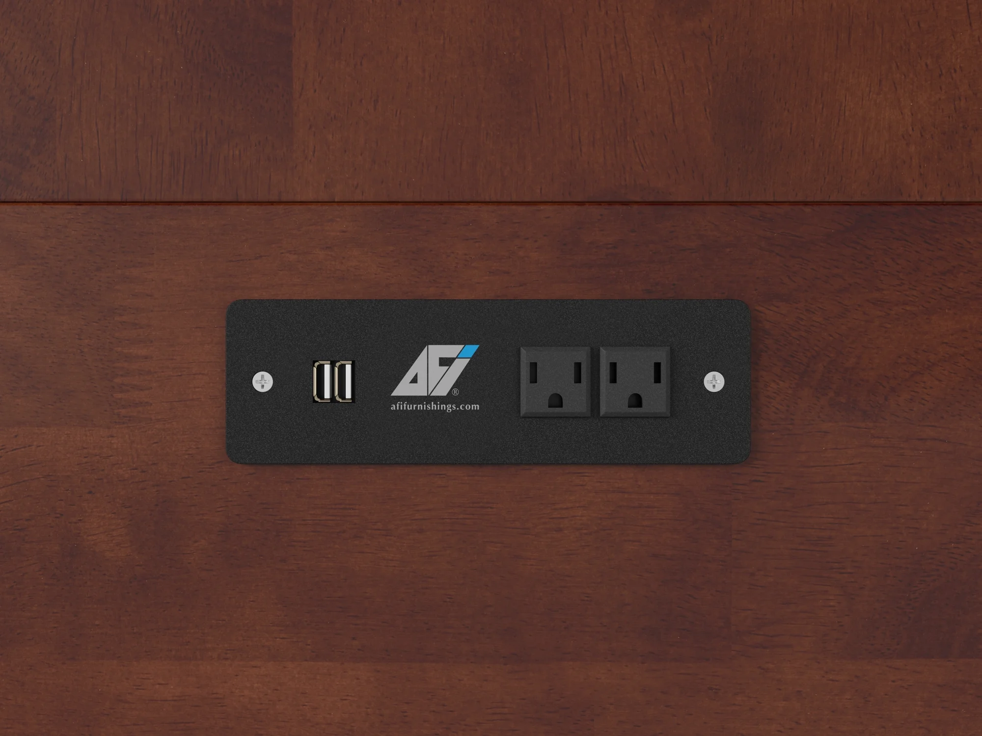 Southampton Murphy Bed Chest Queen Walnut with Charging Station