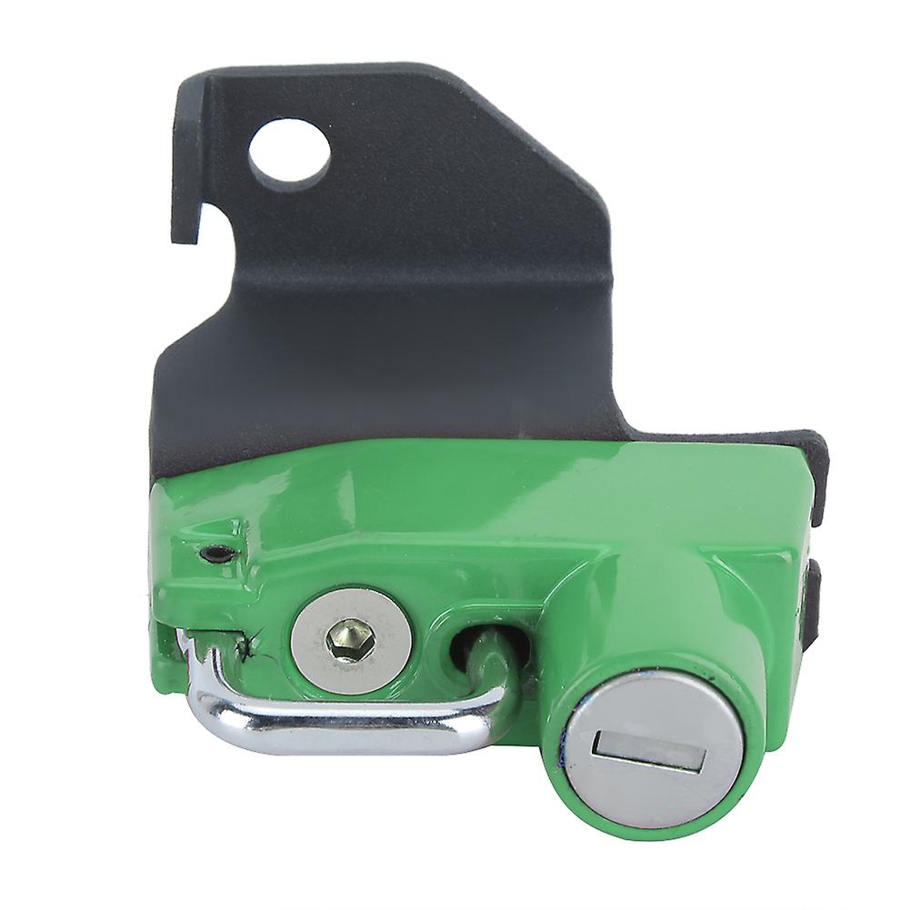 Motorcycle Anti Theft Helmet Lock Left Side Fits For Kawasaki Vulcan S Abs 2015+(green )