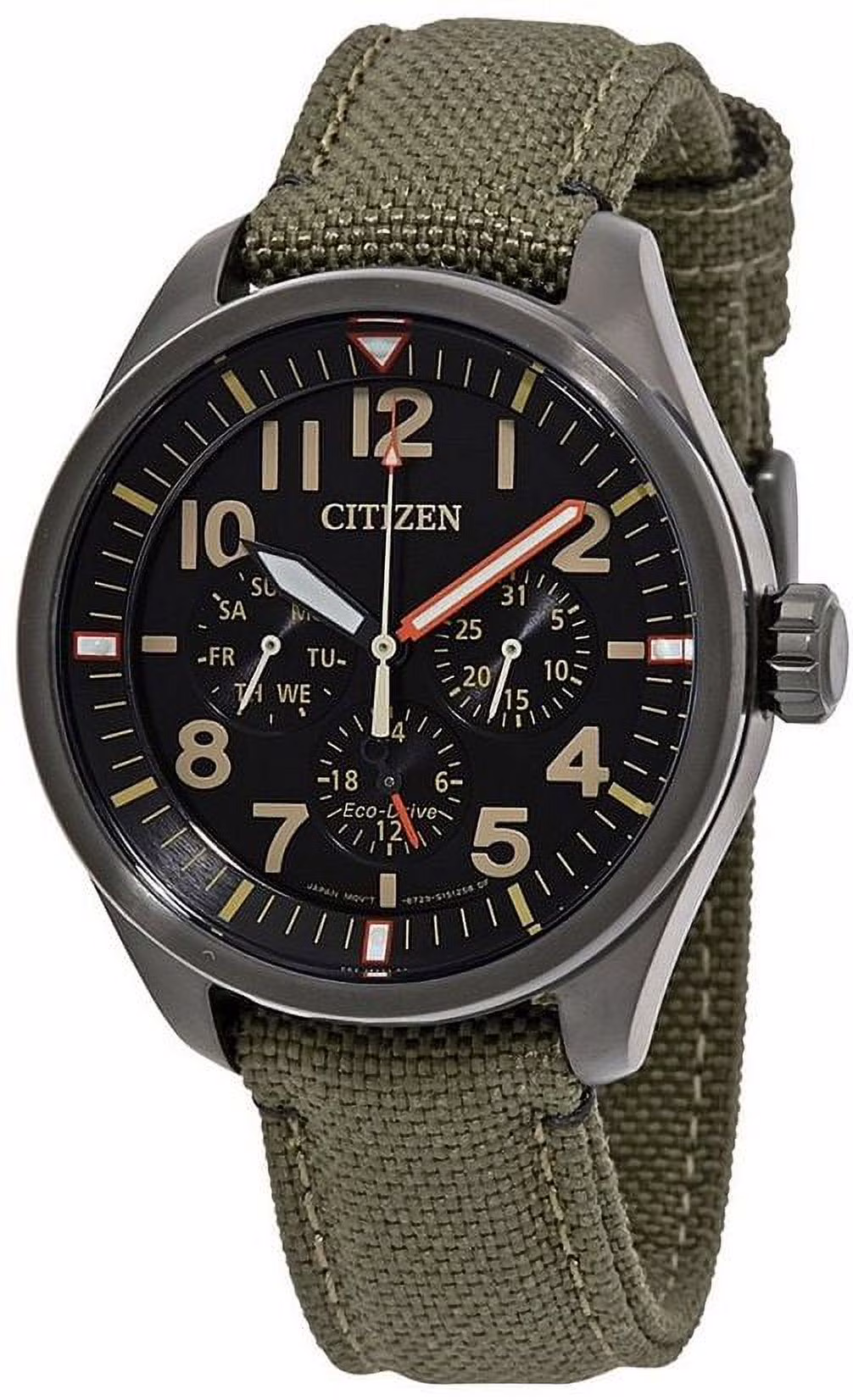 Citizen Chandler Multifunction Black Dial Men's Watch BU2055-16E