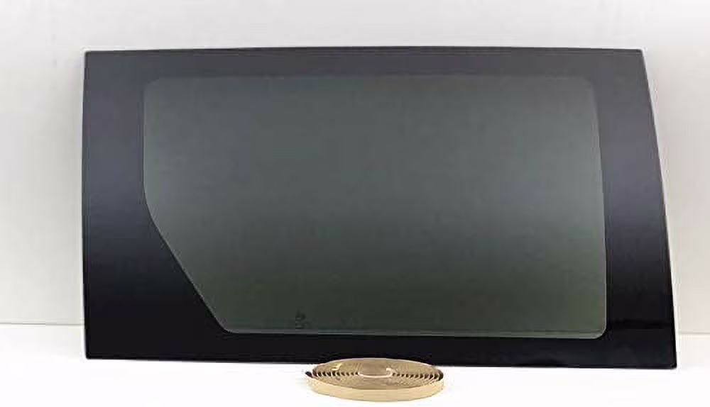 Passenger Right Side Rear Sliding Cargo Door Window Door Glass Compatible with Dodge Caravan/Dodge Grand Caravan/Chrysler Town & Country 2001-2007 Models/Chrysler Voyager 2001-2004 Models