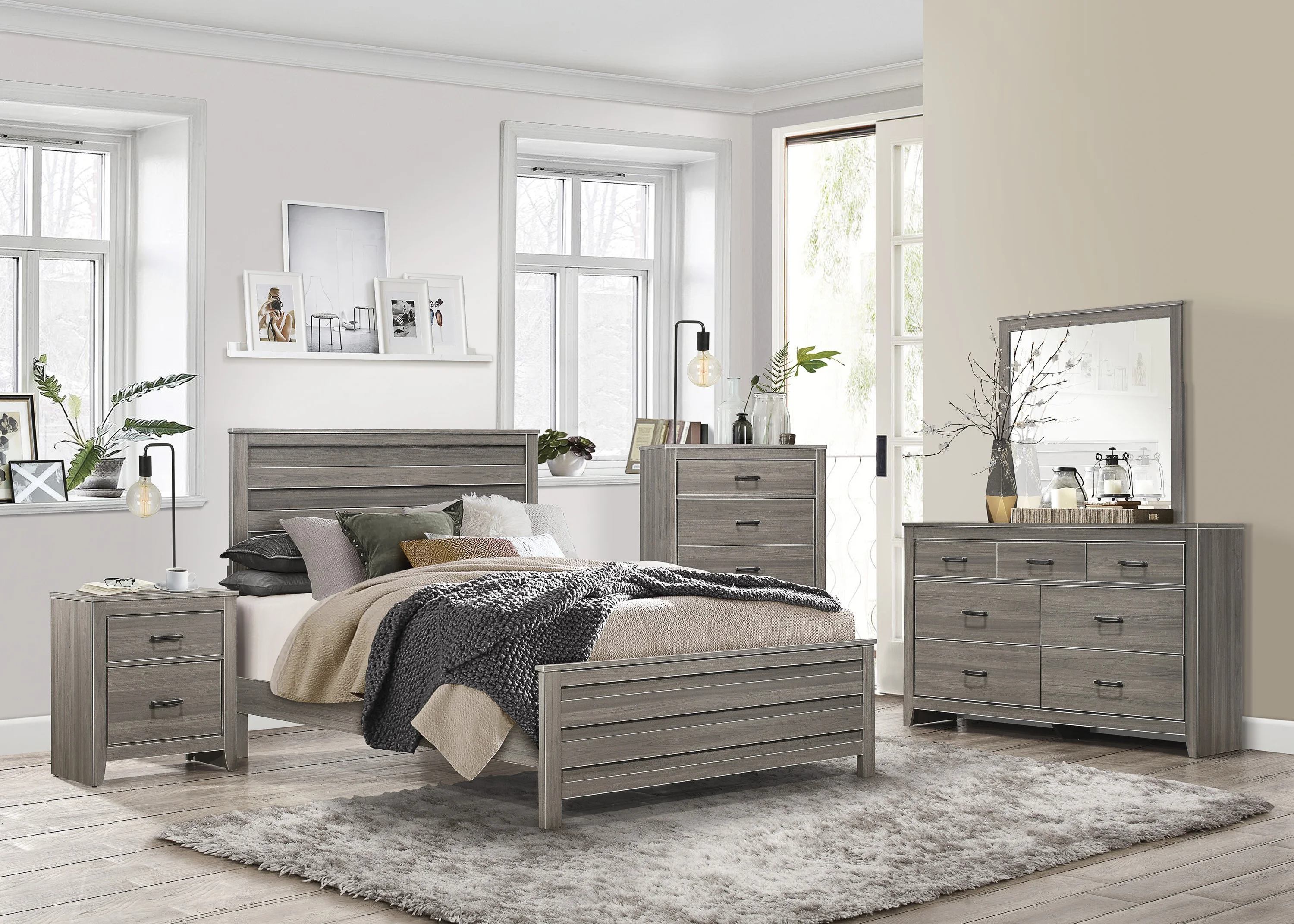 Waldorf Dark Gray Dresser