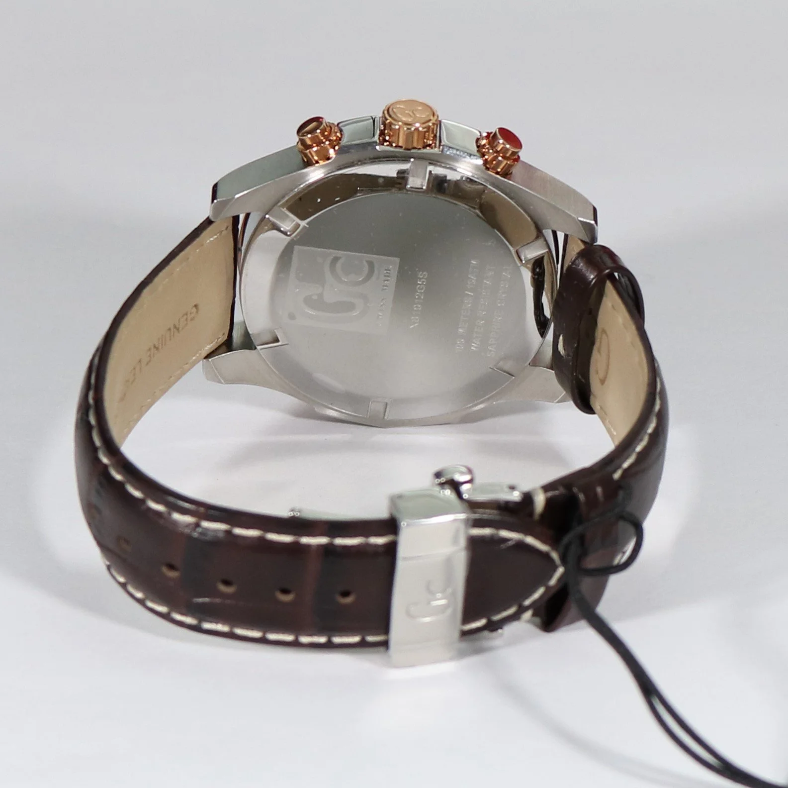 Guess Collection Quartz Rose Gold Tone Chronograph Men's Watch X81012G5S