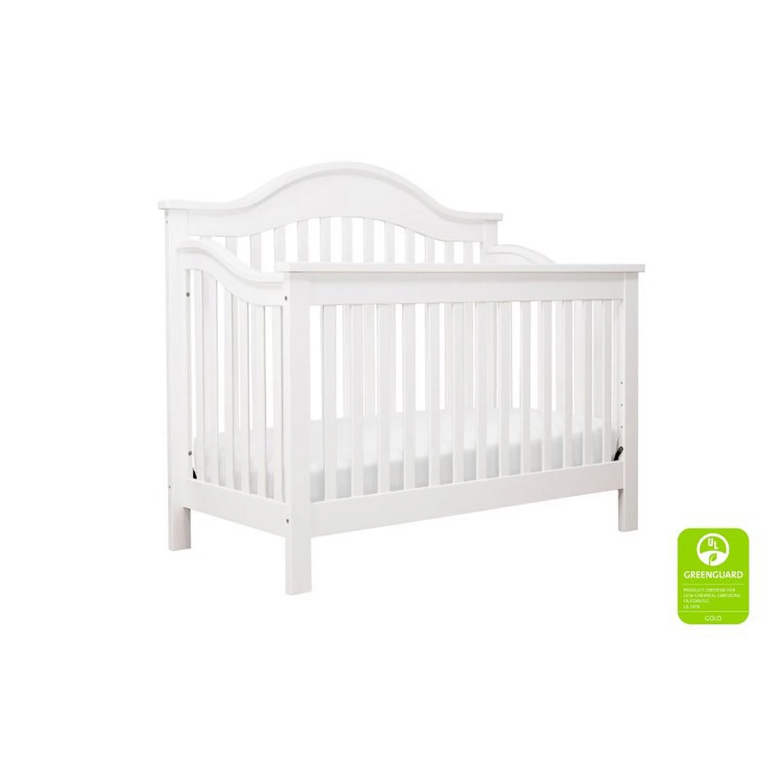 DaVinci Jayden 4-in-1 Convertible Wood Crib in White