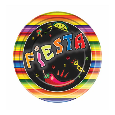 Fiesta Paper Plates 9