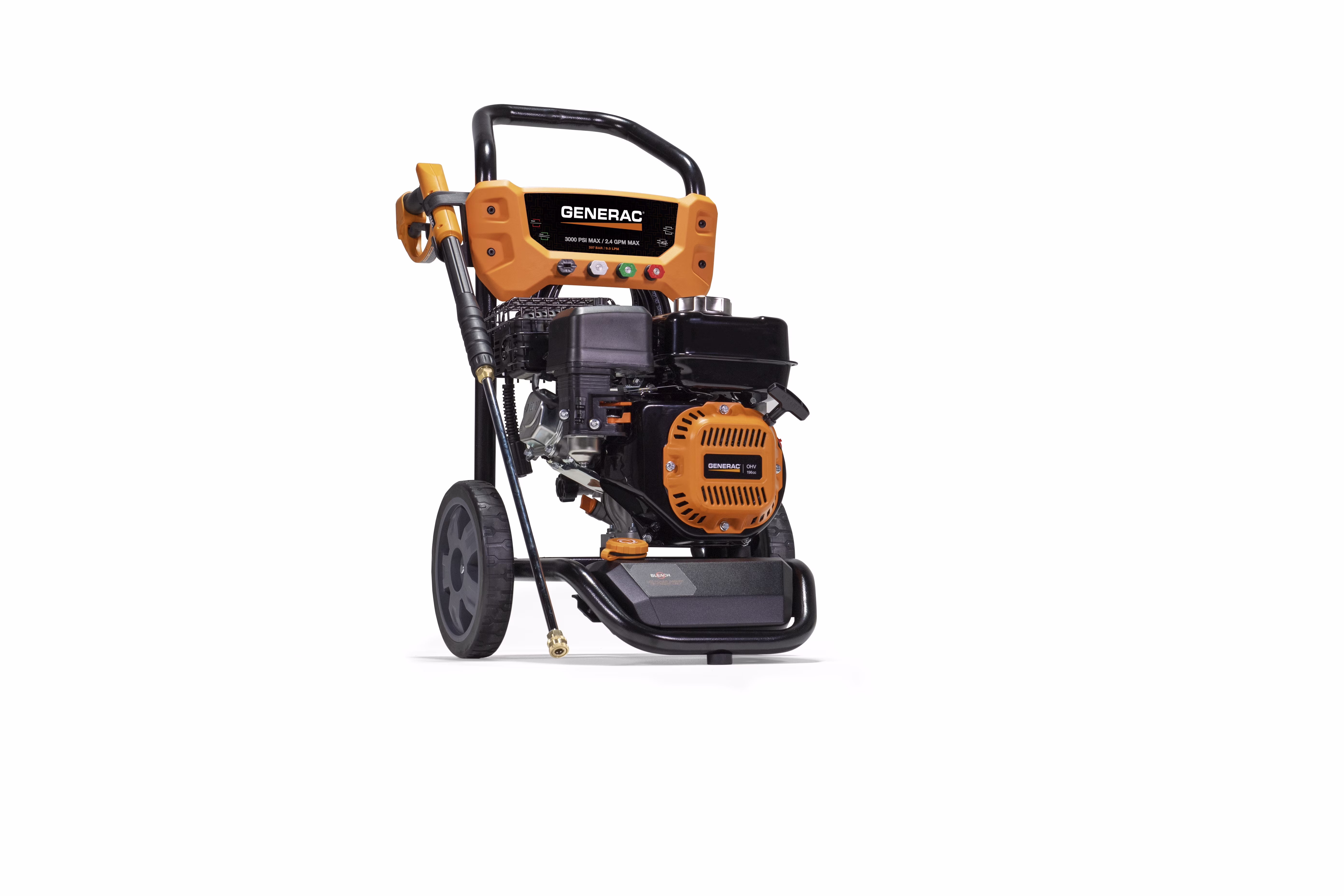 Generac 8896 3000 PSI 2.4GPM Gas Powered Residential Pressure Washer