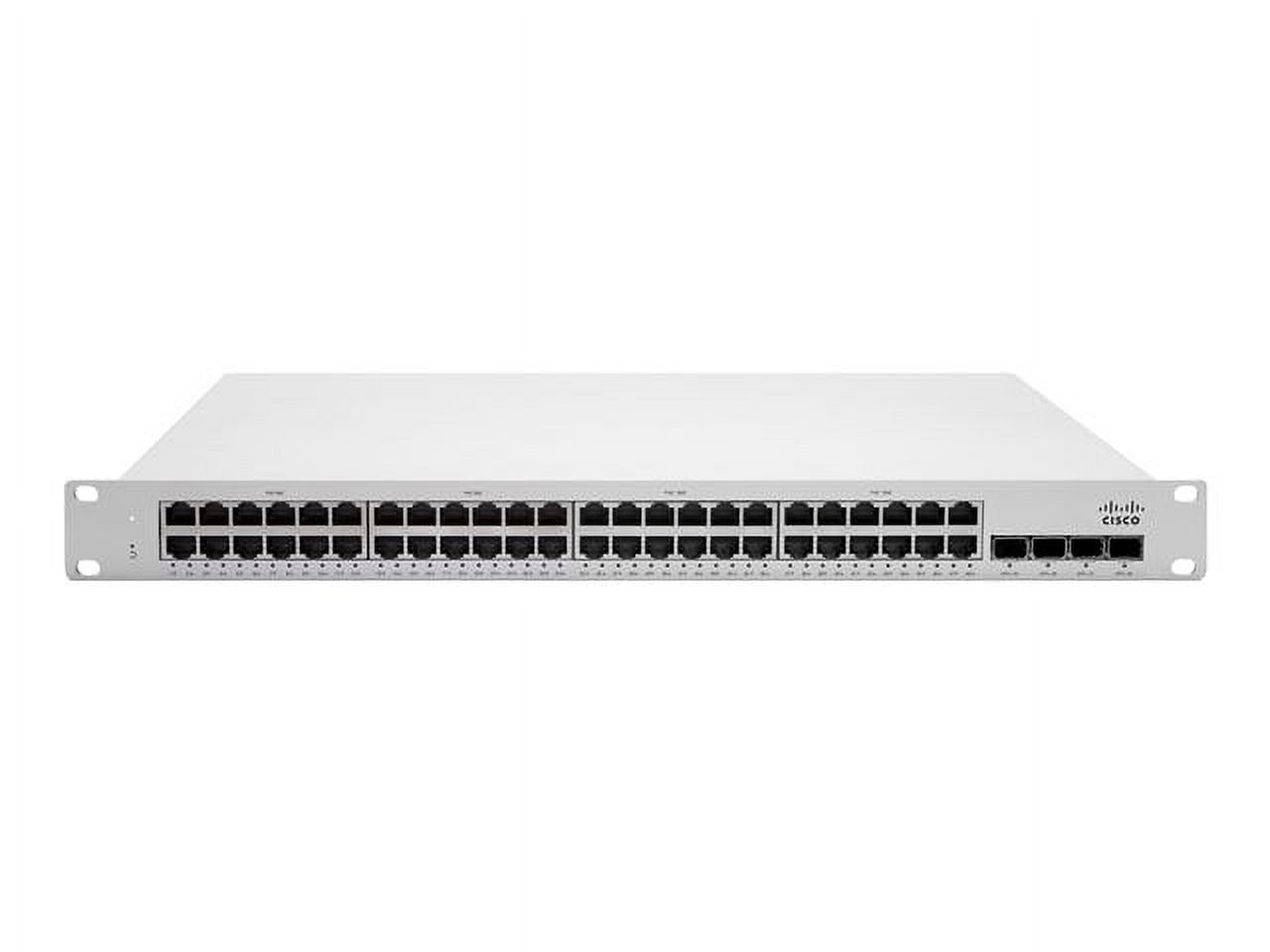 Cisco Meraki Cloud Managed MS250-48LP - Switch - L3 - managed - 48 x 10/100/1000 (PoE+) + 4 x SFP+ - desktop, rack-mountable - PoE+ (370 W)