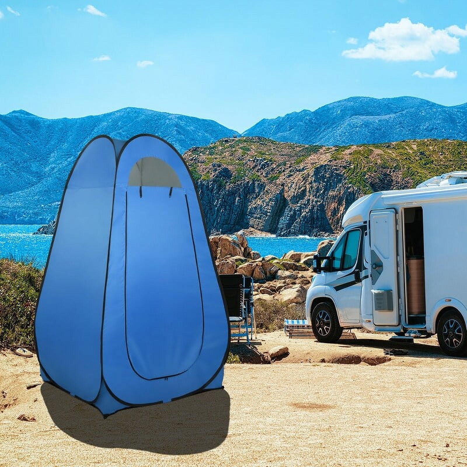 Portable Pop-Up Changing Room Privacy Shower Tent Four Color Camouflage