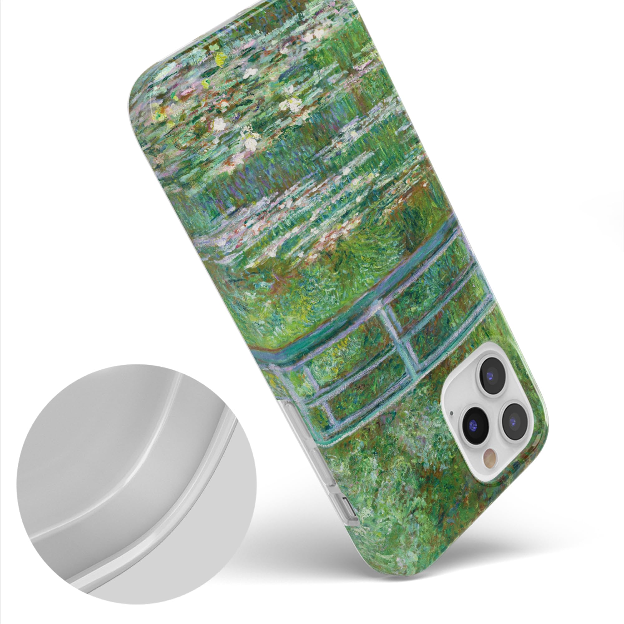 Casely iPhone 12 Pro Max Case | Monet’s Bridge | The Met Museum Case | Classic