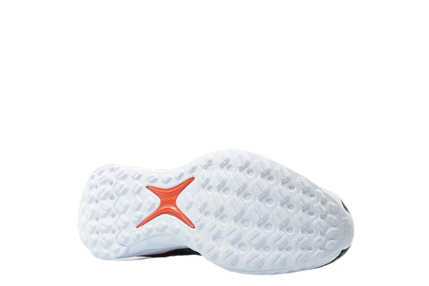 [E92577] Mens Peak Taichi 1.0 Plus Black Melange Grey Running Shoes - 7