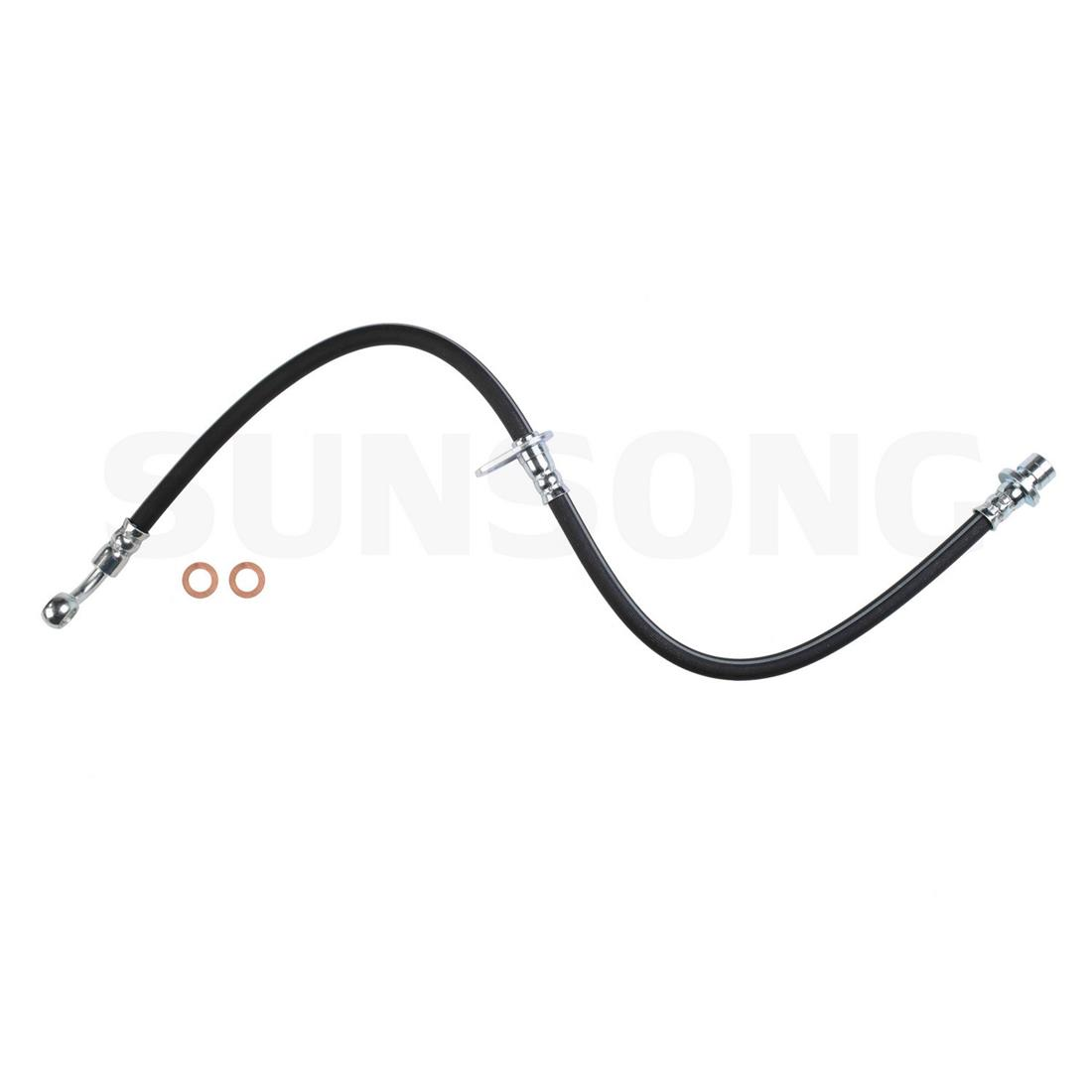 4x Front Rear Brake Hydraulic Hose For Honda Element 2003~2011