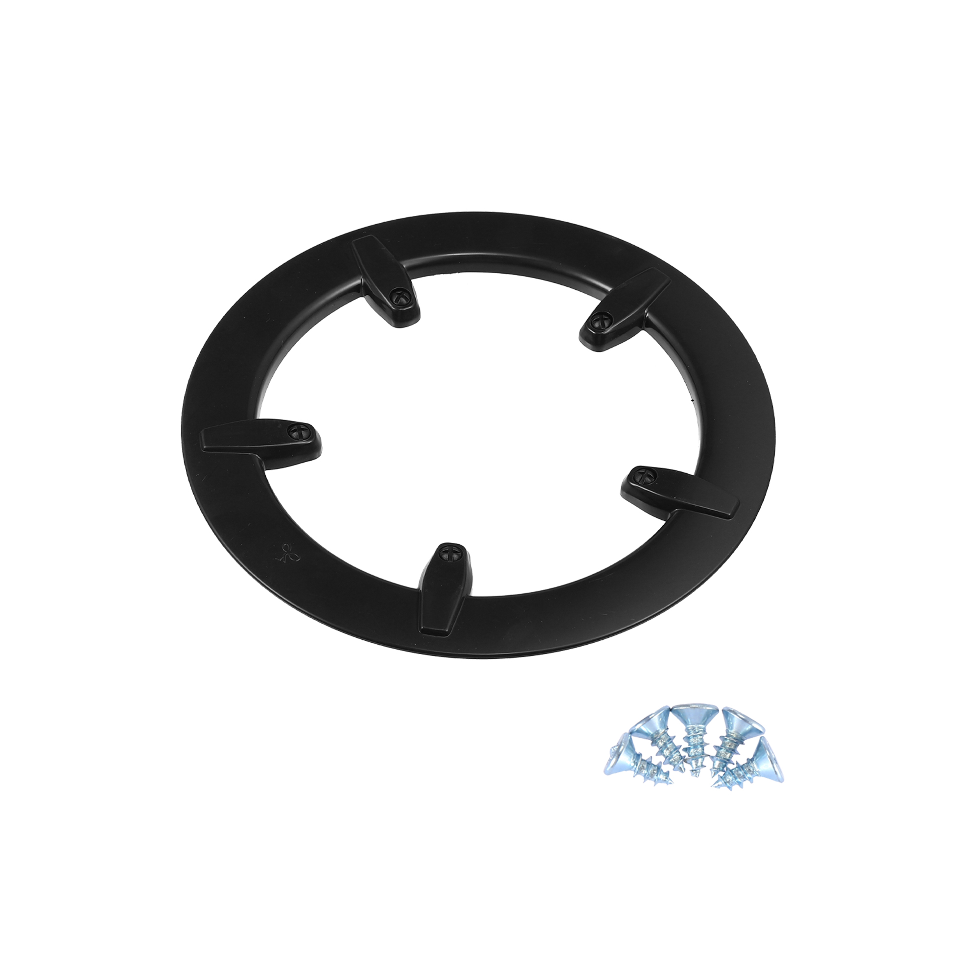 1 Pcs 6.5cm 5 Holes Bicycle Bike Crankset Chain Wheel Cover Protection Chain Wheel Protective Cover Black