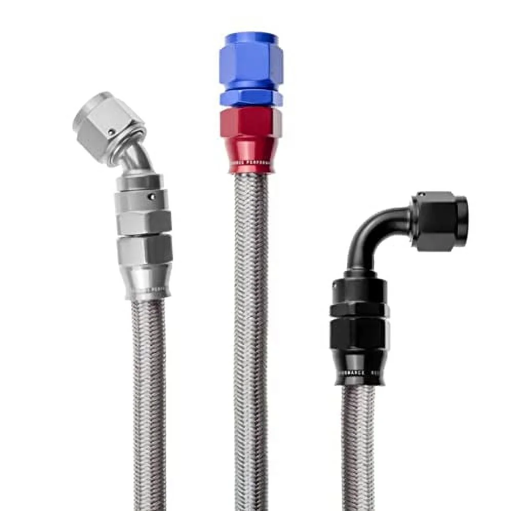 REDHORSE 303-08-10 -08 CONDUCTIVE CORE PTFE HOSE - STAINLESS STEEL COVER -10 FEE