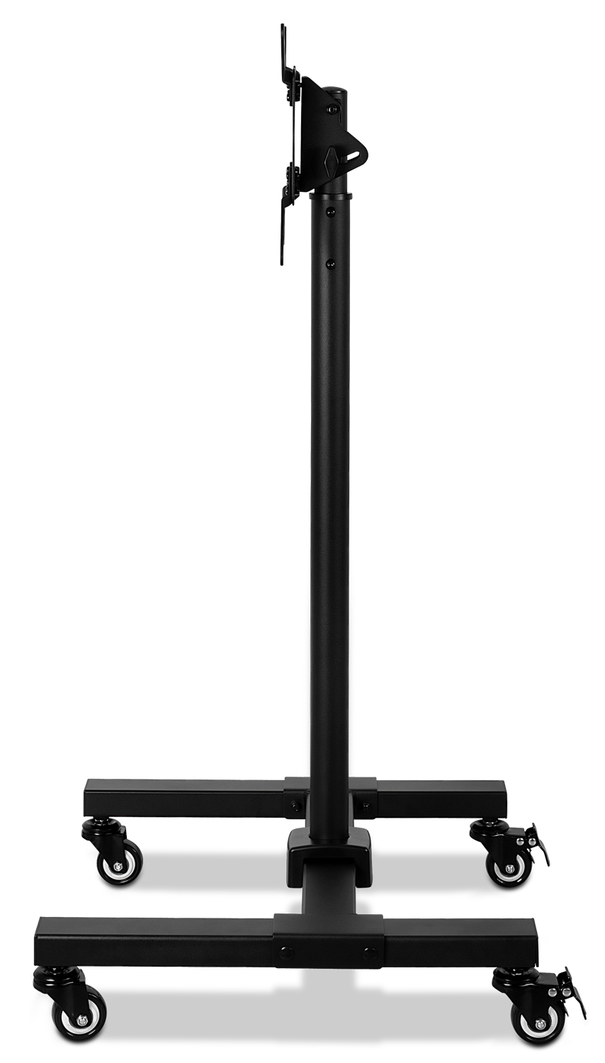 Mount-It! Adjustable Mobile TV Stand, up to 42 inch Tv's, with Rolling Stands, Home and Commercial