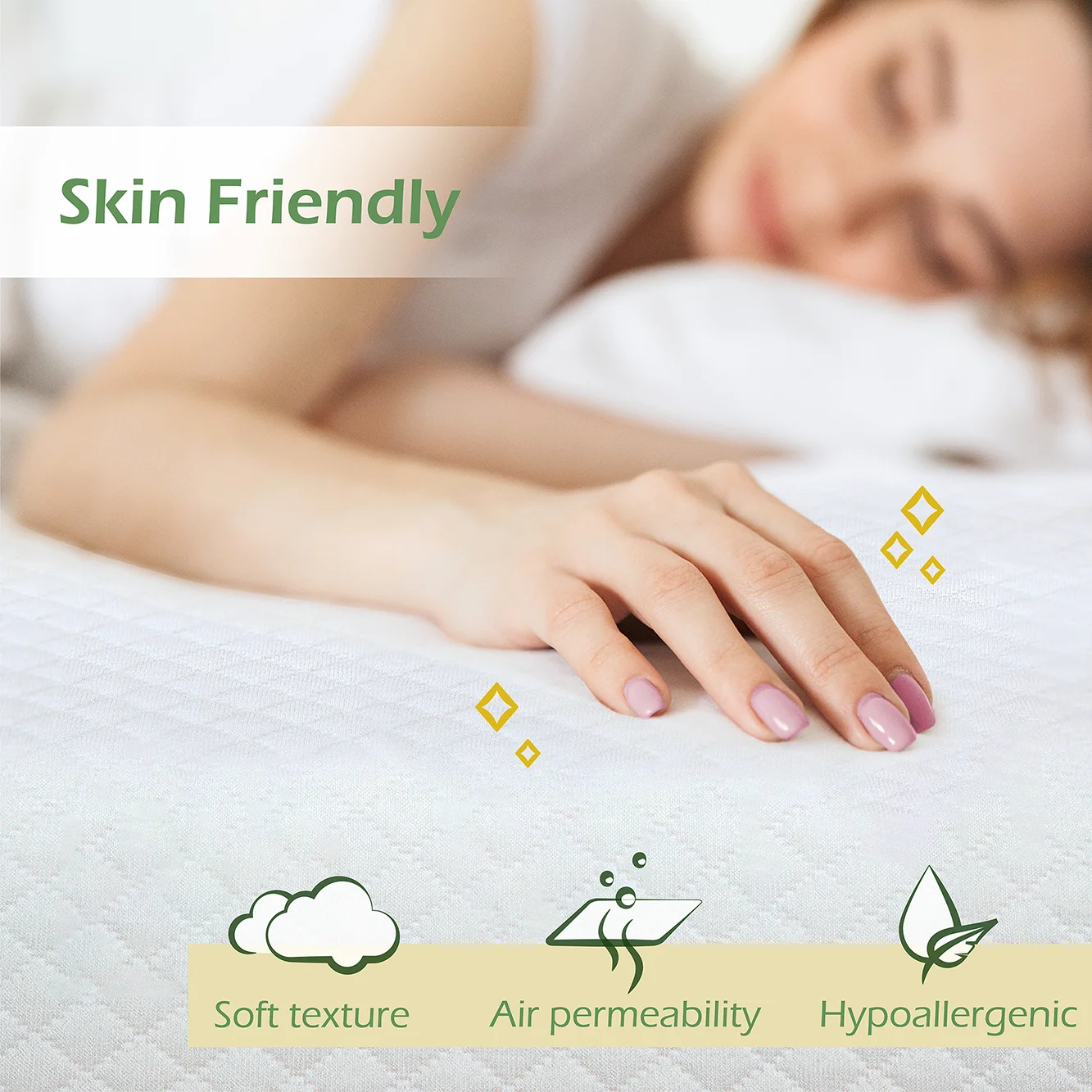 Furniture of America Eastern King Leatherette Bed with 8-Inch Mattress, Espresso (Assembly Required)