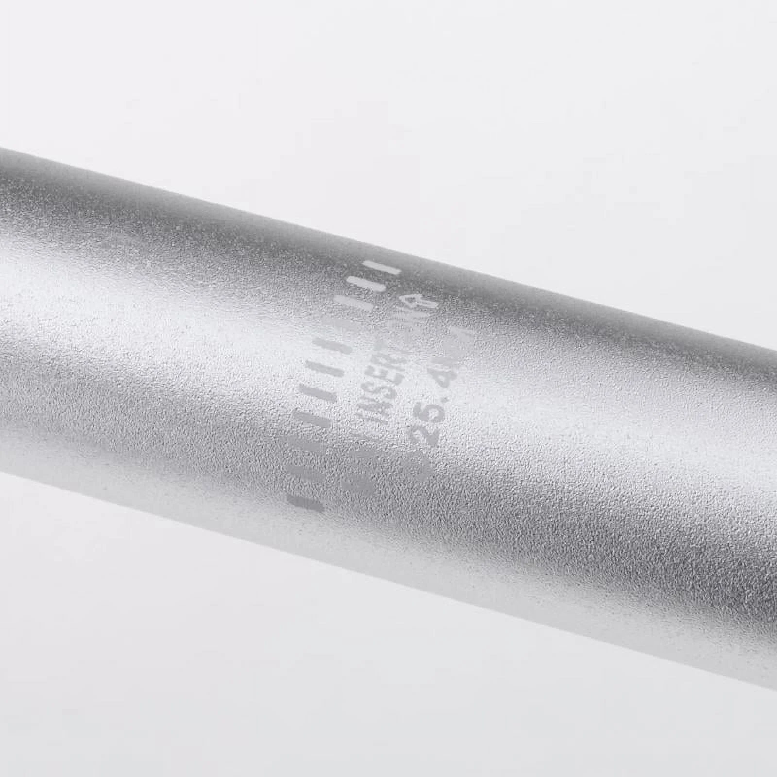 25.4mmx30/35/40/45mm Bike Aluminum Alloy Seatpost Seat Post Parts - Silvery 45cm