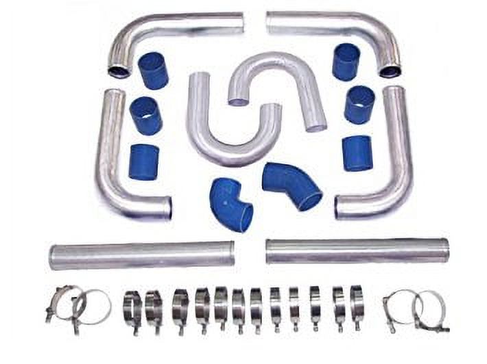 2.5 Inch Universal Aluminum Piping Kit 2J/4L Shape