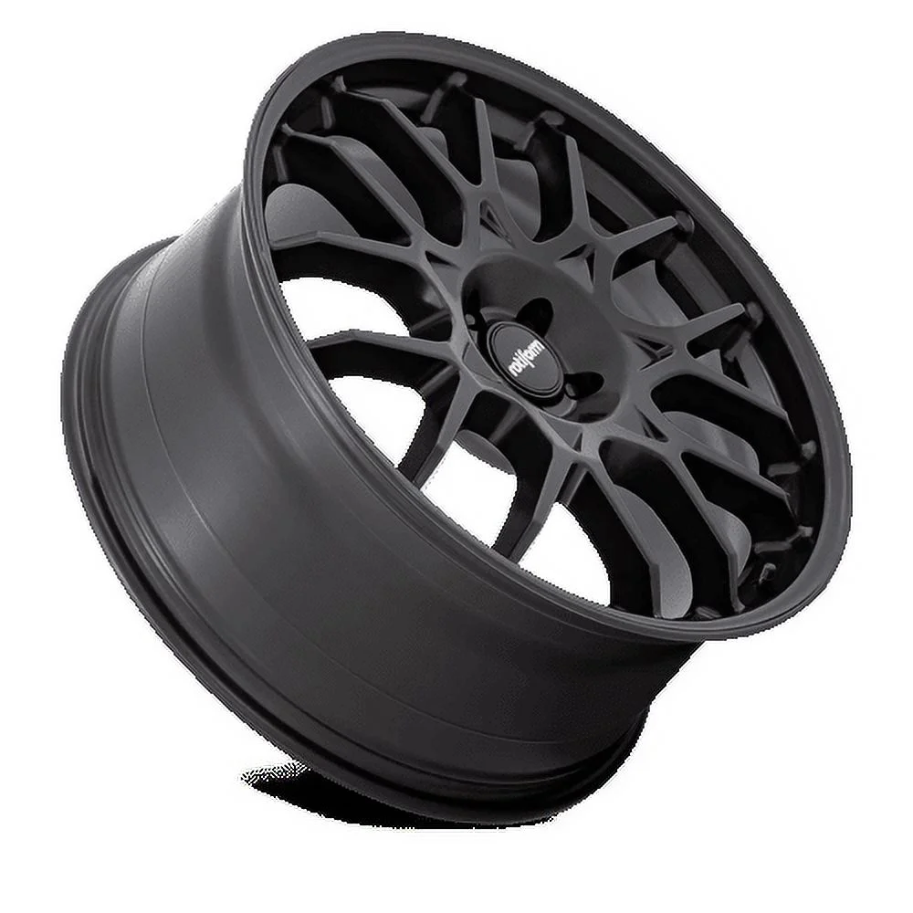 Rotiform 1PC Cast Aluminum Rim R195 21X9.5 5X130 MT-BLK 55MM, R195219563+55