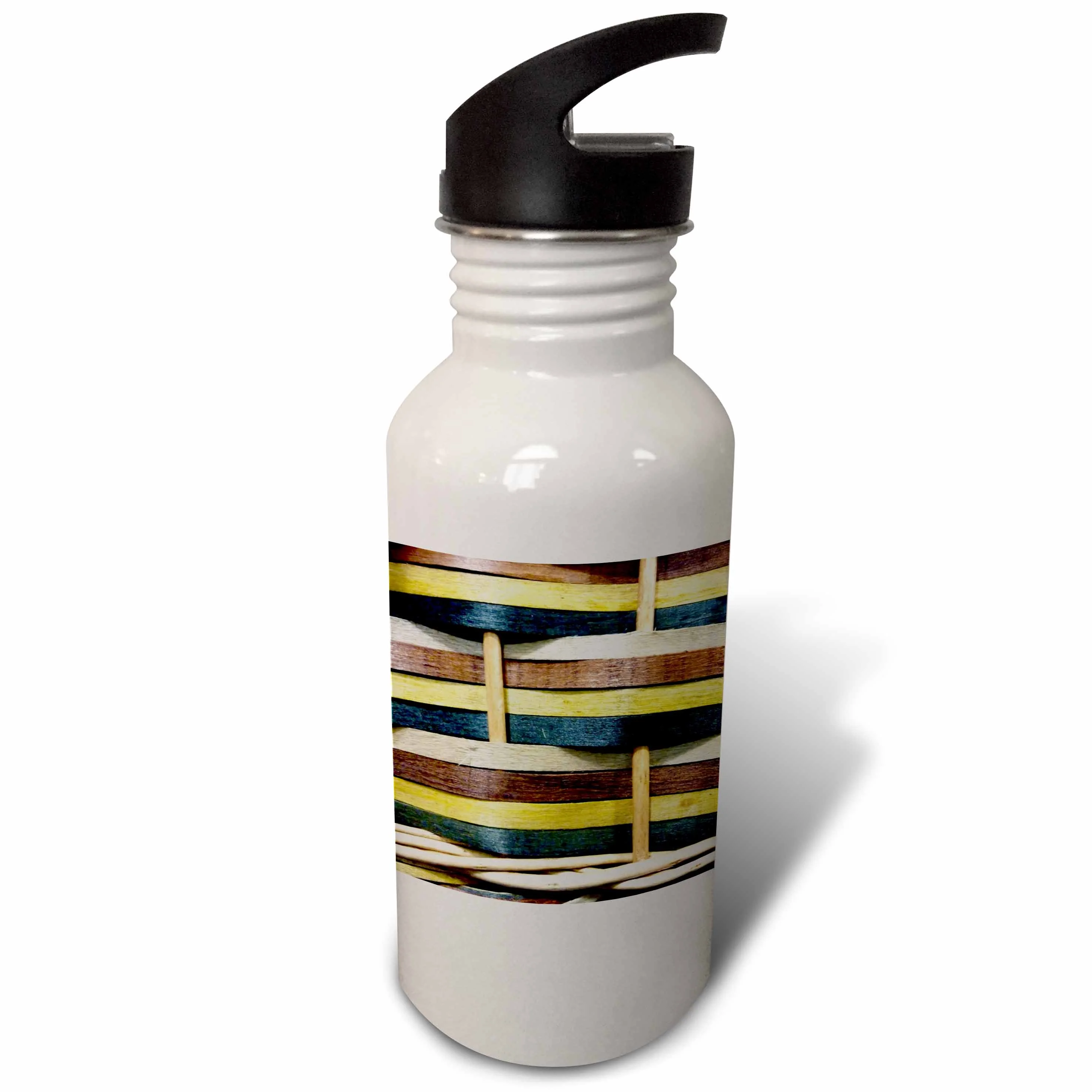 Basket Weave 21 oz Sports Water Bottle wb-17700-1