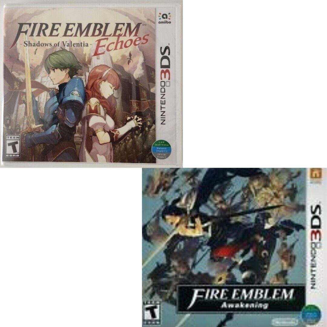 New Game Bundle Fire Emblem Awakening & Echoes: Shadows of Valentia 3DS