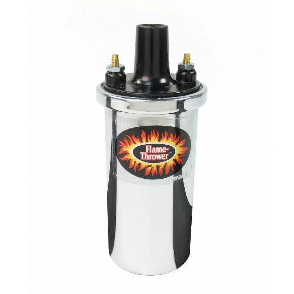Pertronix 40001 Flame-Thrower Coil 40,000 Volt 1.5 ohm Chrome
