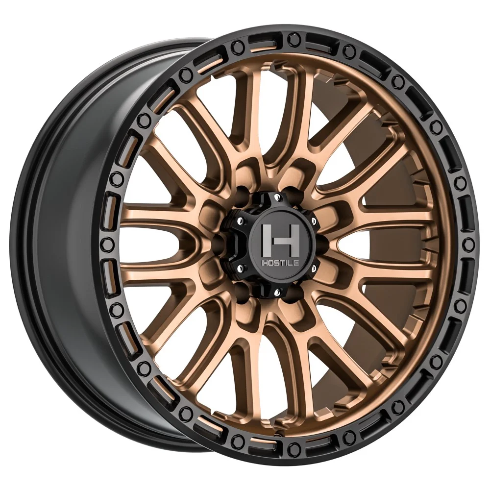 20x9 Hostile H135 Ridgecrest Bronze Wheel 6x135 (1mm)