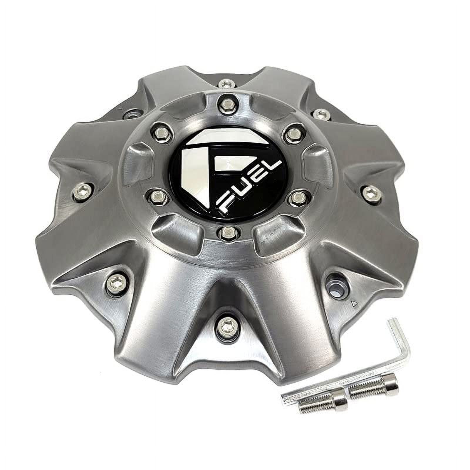 Fuel 2PC FUEL 5/6 LUG BILLET CAP GLOSS BSH DDT - 1001-81FLRT