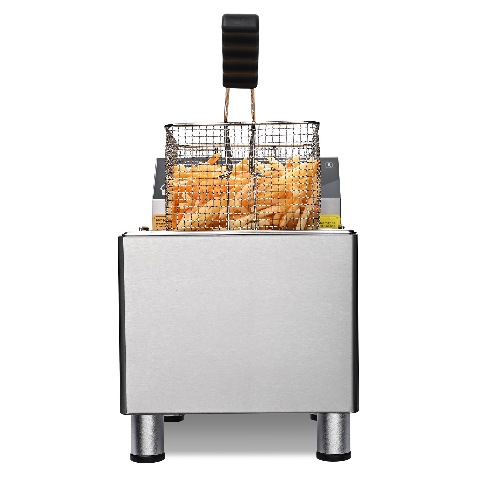 Dual Heat Lamp Food Warmer with Electric Deep Fryer - 18.08 - Keep Food Warm & Crispy