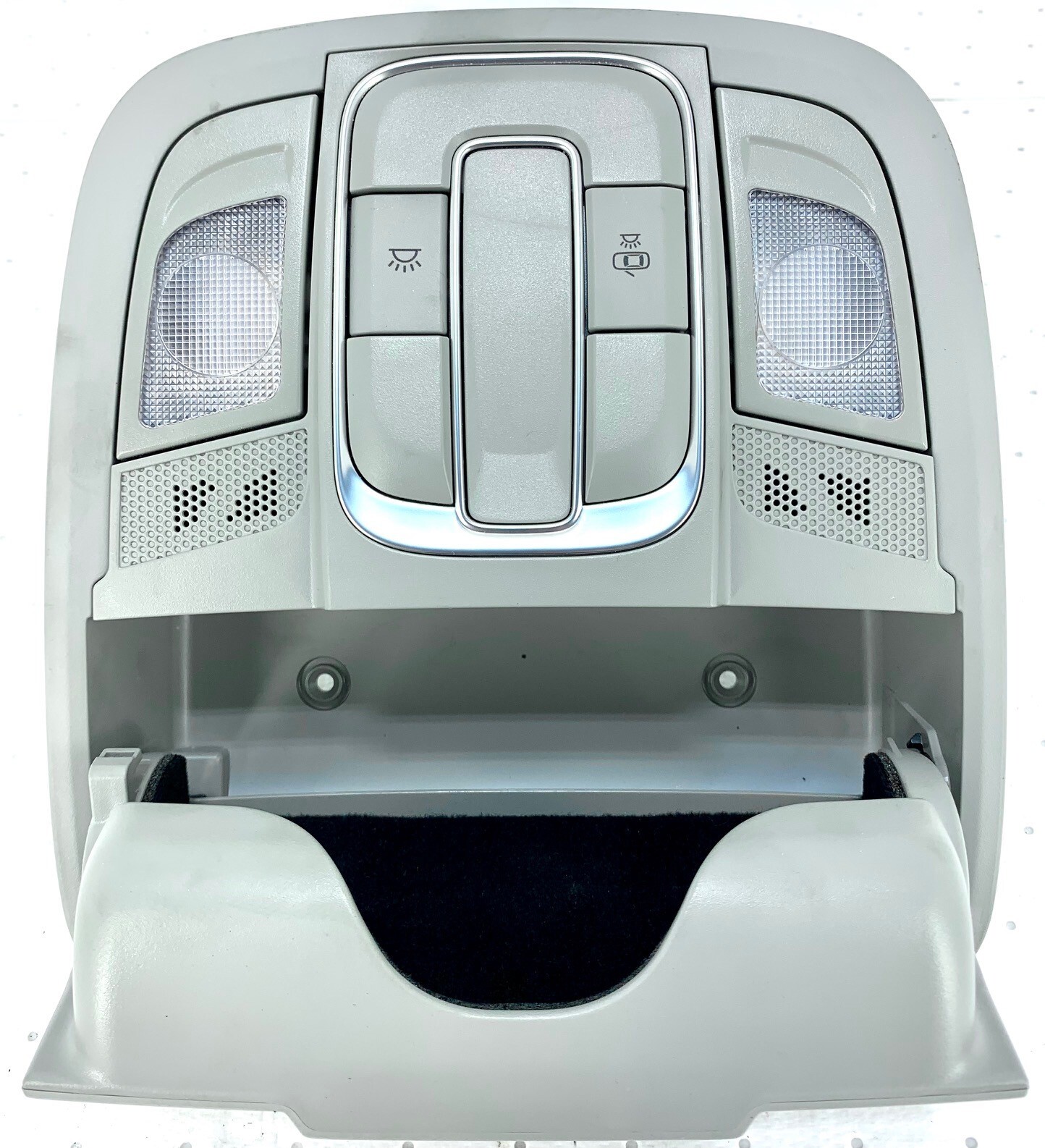 Pre-Owned 2019-2020 Hyundai Santa Fe Overhead Roof Console Gray OEM (Good)