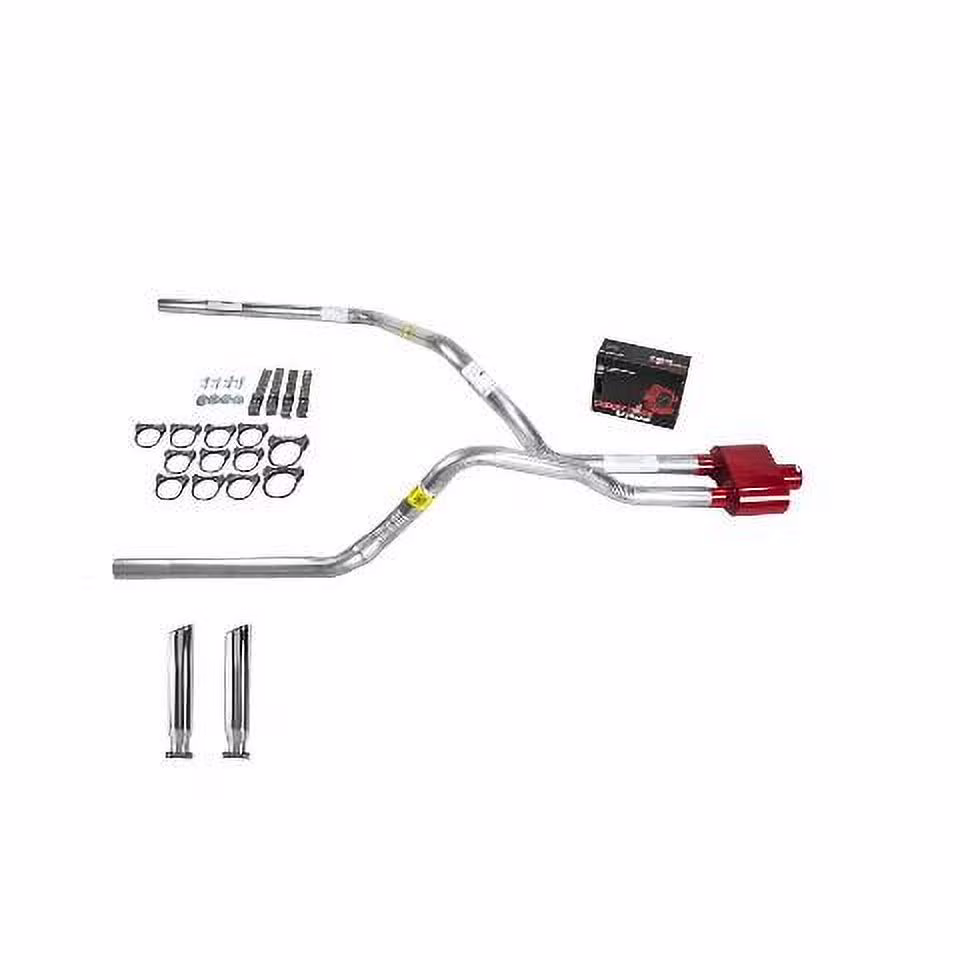 S10 / S15 83-94 dual exhaust 2.5 pipe Cherry Bomb Extreme RC Tip