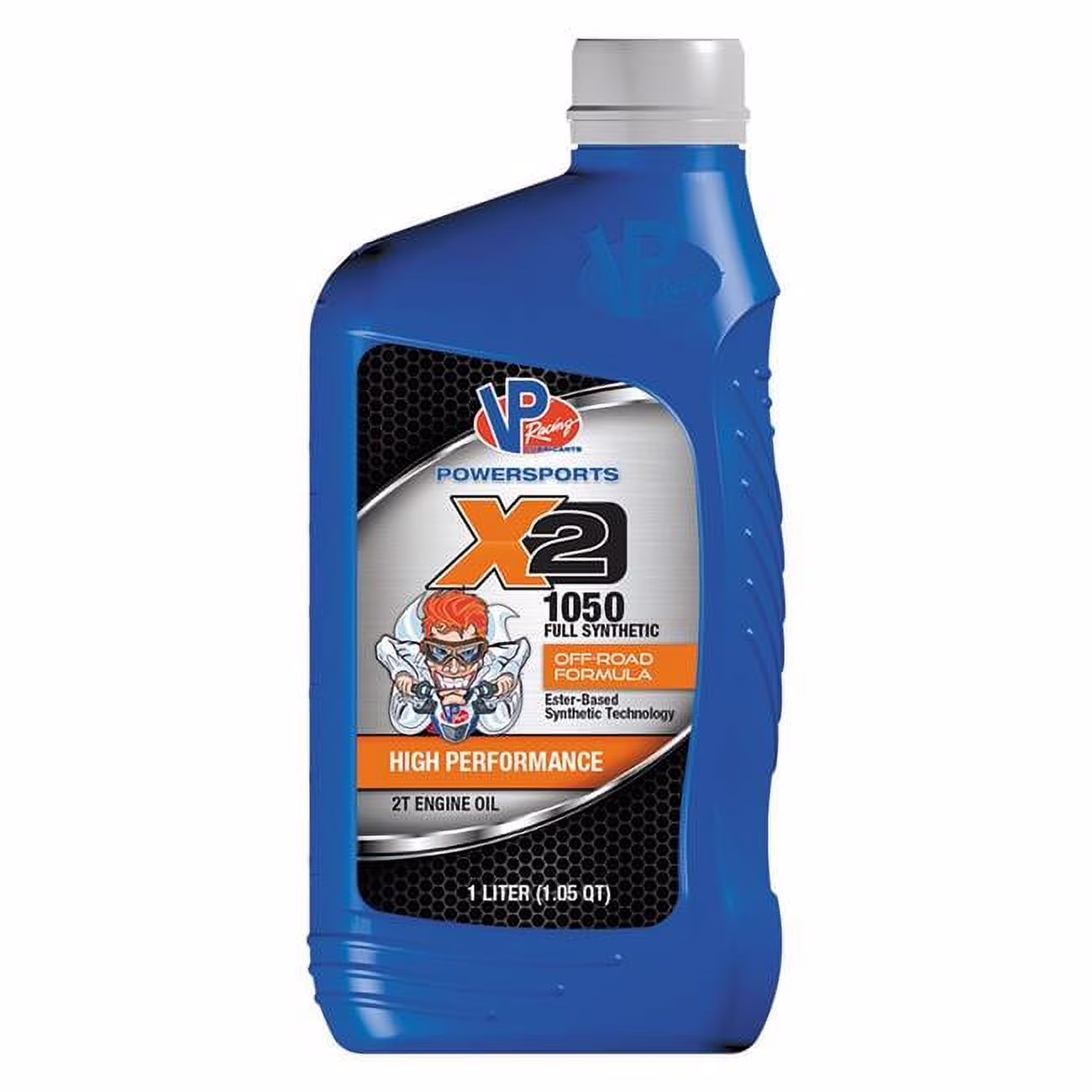 VP Racing Fuels X2 1050 Full-Synthetic 2T Premix Oil - 1L.