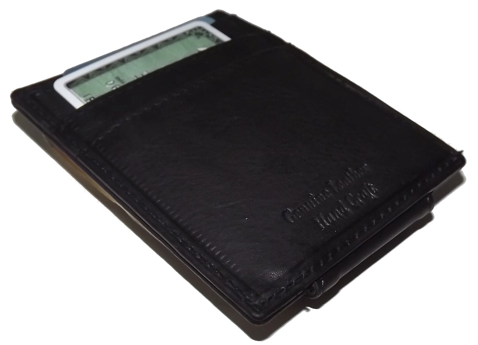 Custom U S Marines Paul and Taylor Money Clip Wallet Black