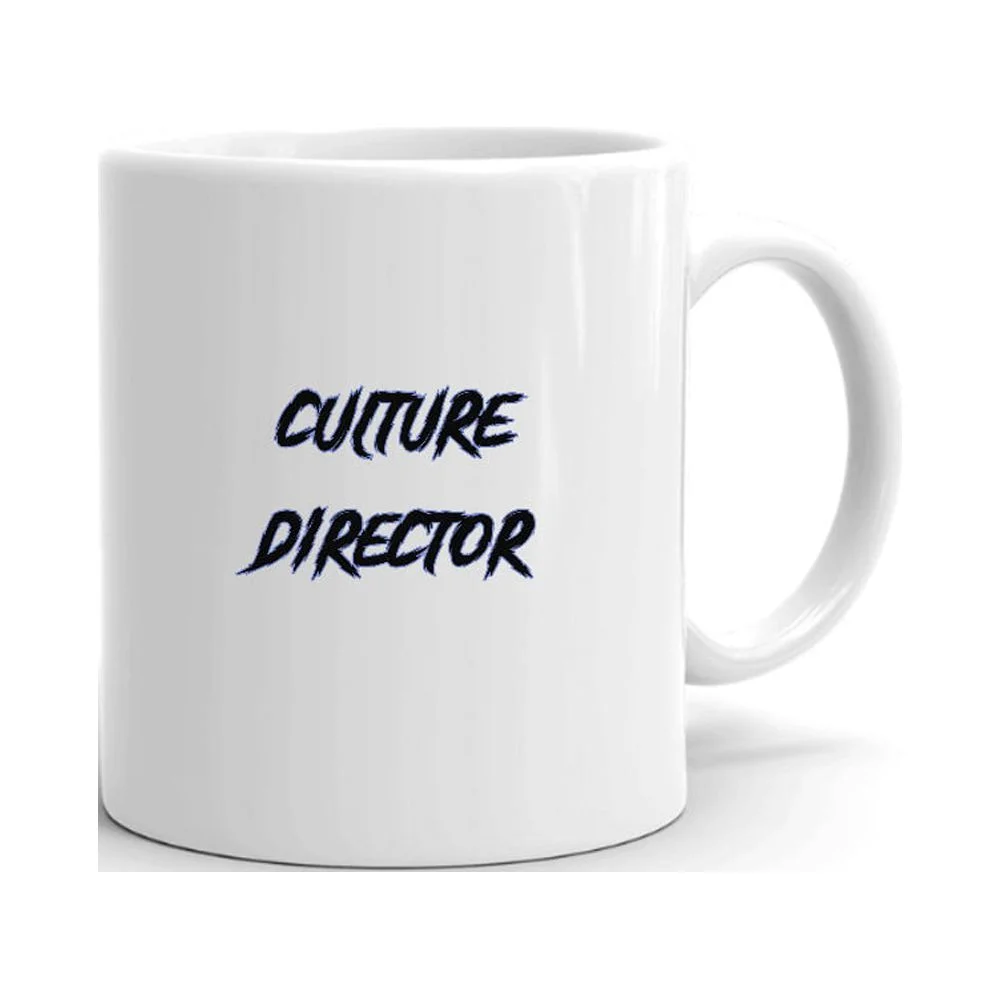 Culture Director Slasher Style Ceramic Dishwasher And Microwave Safe Mug By Undefined Gifts
