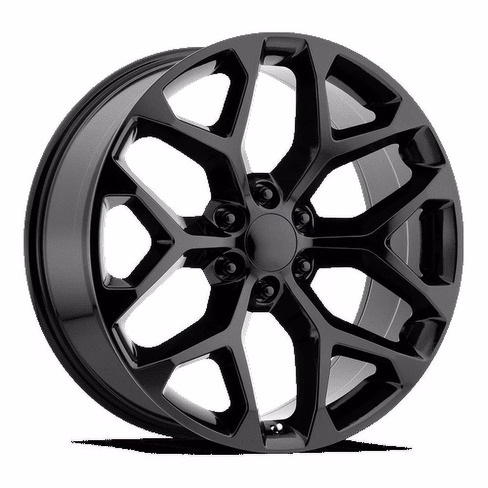 OE Creations Aluminum Rim PR176 20X9in Gloss Black Finish, 176GB-295824