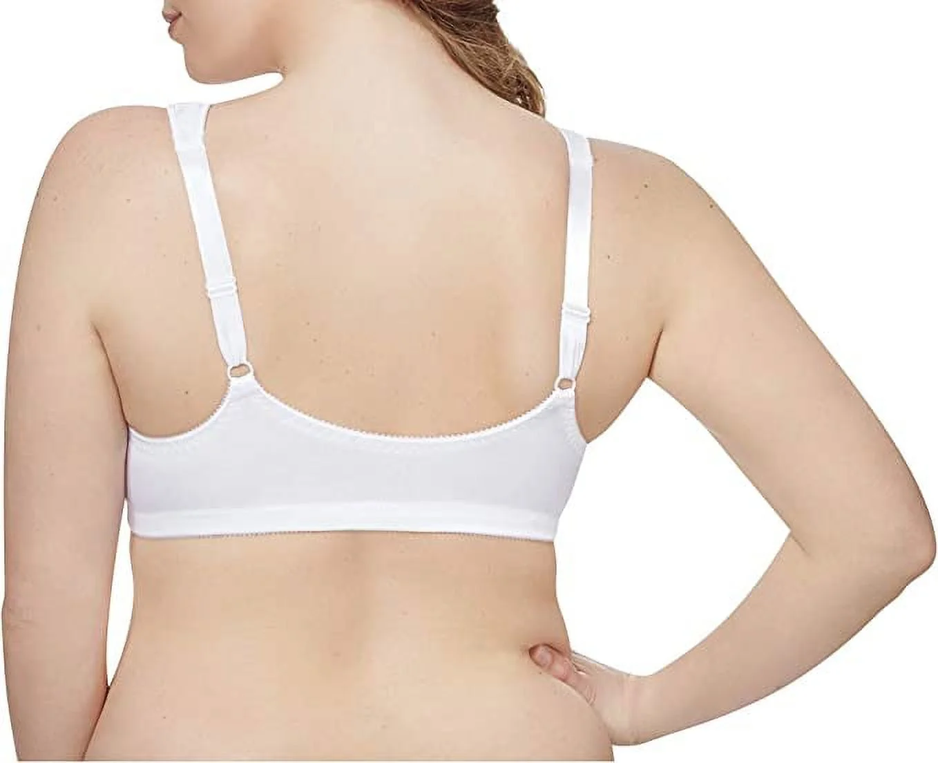 Just My Size Front Close Wirefree Bra, Style 1107