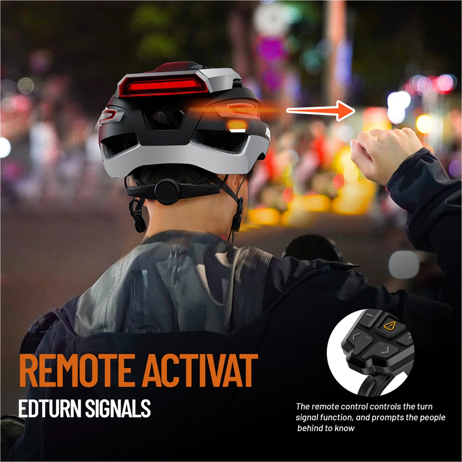 ASIEVIE Smart Cycling Helmet with Lights and SOS Emergency Alert  Includes Wireless Earphone Feature