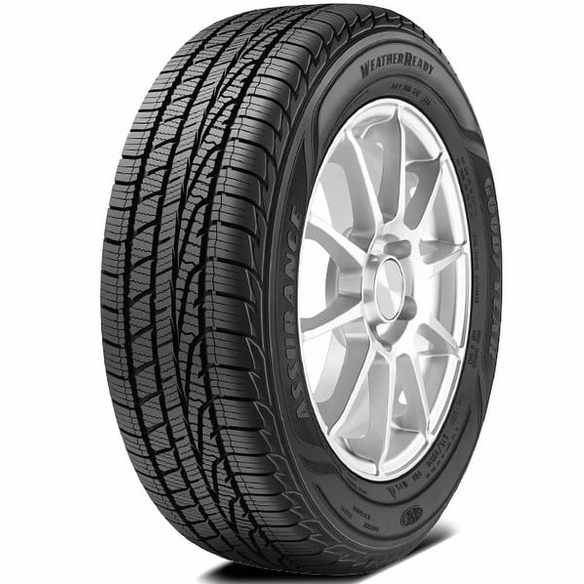 1 Goodyear Assurance WeatherReady 225/70R16 103T All Season Tires 60K Mi 700AA 767378537 / 225/70/16 / 2257016