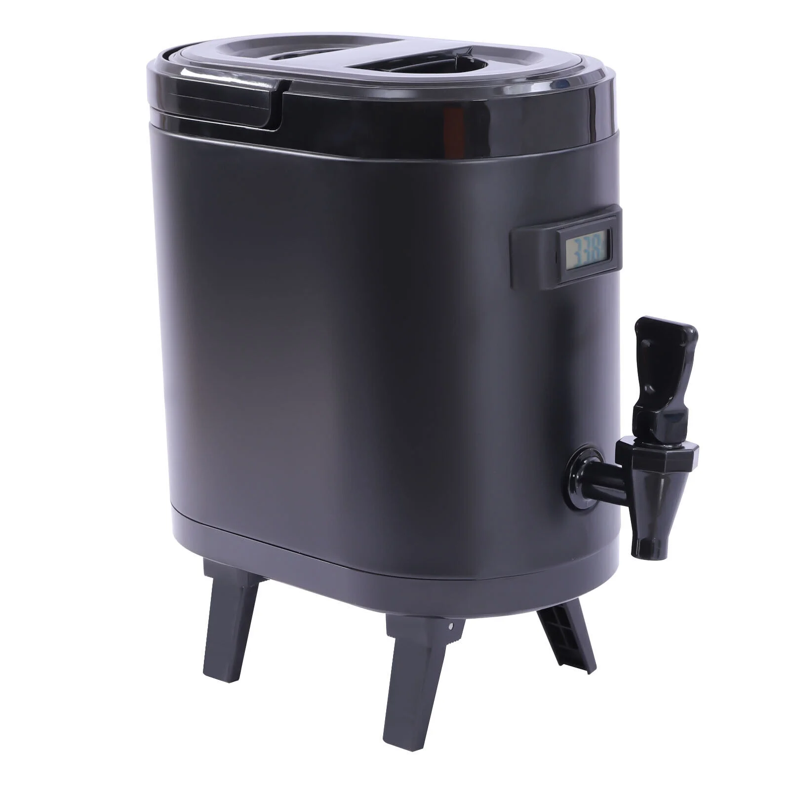 TFCFL 6L Cold Hot Insulated Beverage Dispenser Coffee Tea Water Milk Dispensing Spout