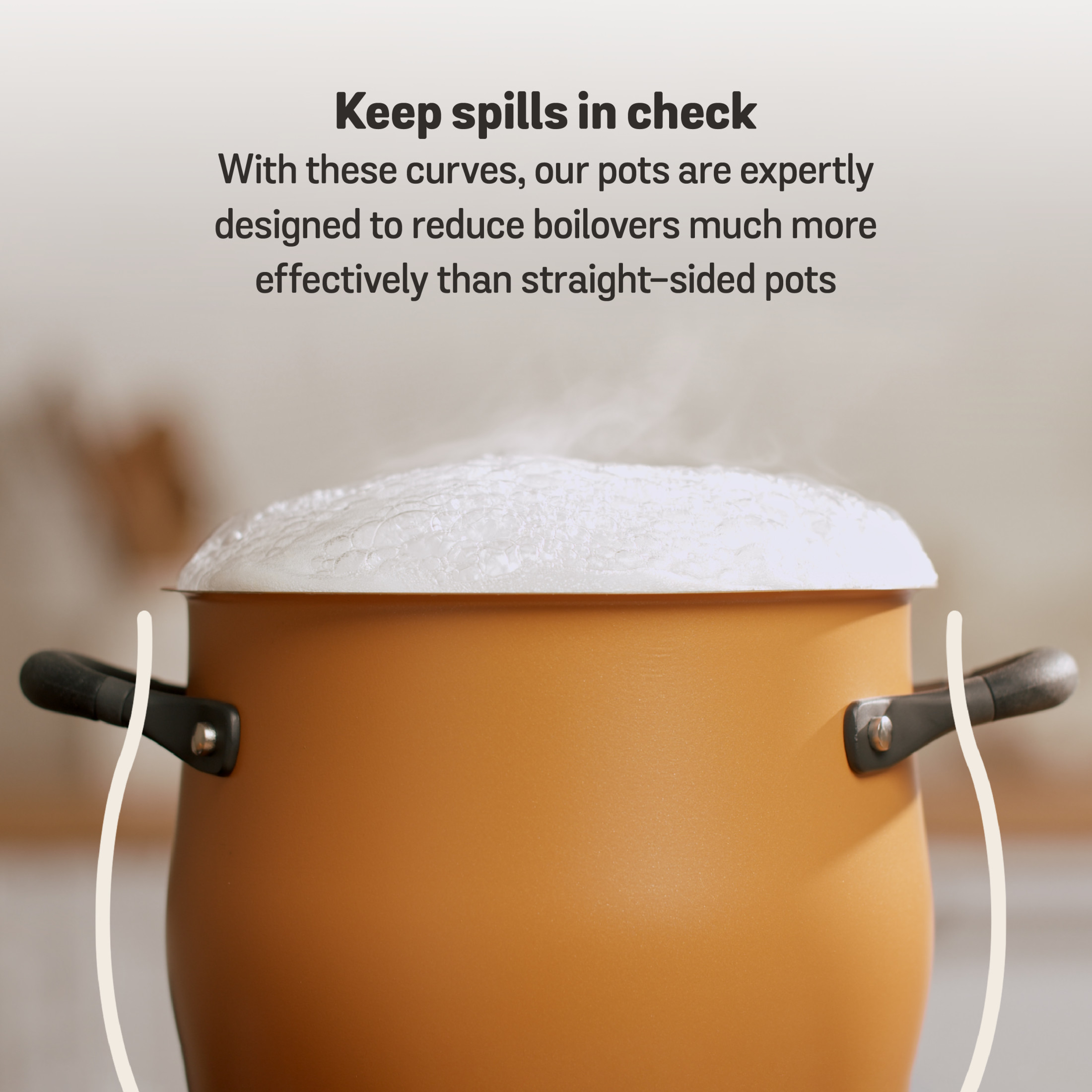 Meyer Accent 6 Piece Aluminum Nonstick and Stainless Steel Pots and Pans Set