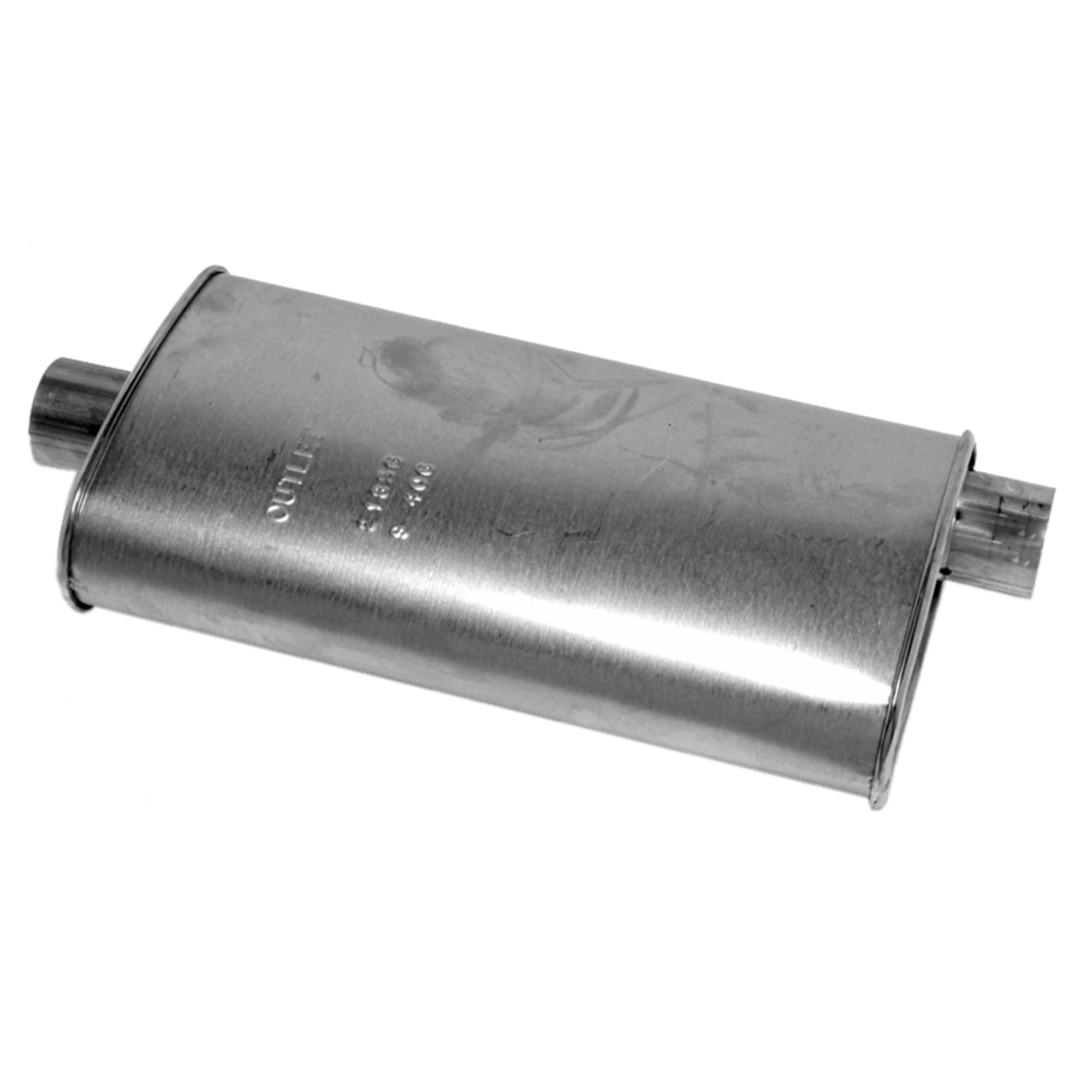 Walker Exhaust Quiet-Flow 21856 Exhaust Muffler Fits select: 1970 CADILLAC DEVILLE, 1975-1978 CADILLAC ELDORADO