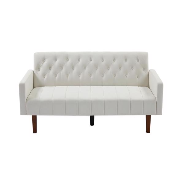 Arturesthome Convertible Double Folding Living Room Sofa Bed (Eucalyptus wood frame)