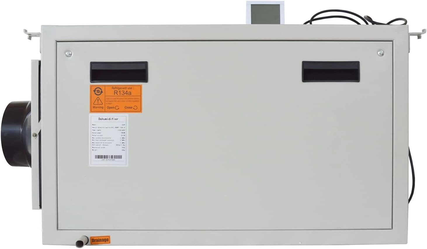 EQCOTWEA Ceiling Dehumidifier Garage Commercial Basement Dehumidifier 85L/D-170L/D